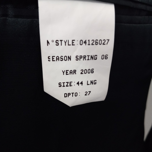 Brooks Brothers 346 Navy Blue Blazer 44 Long - Woo - Picture 4 of 8